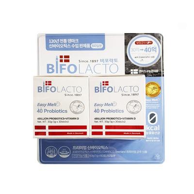 “Lactobacillus for the Whole Family” Biporact Easy Melt Probiotics, 30g, 2 Units