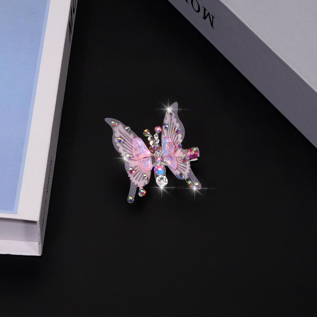 Luxuriöse Strass-Schmetterlings-Haarspange für Mädchen - Frühjahrs- & Sommerkollektion