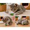 Jouet souris - EDEN - Katti - cataire comprimée - avec plumes - lot de 2