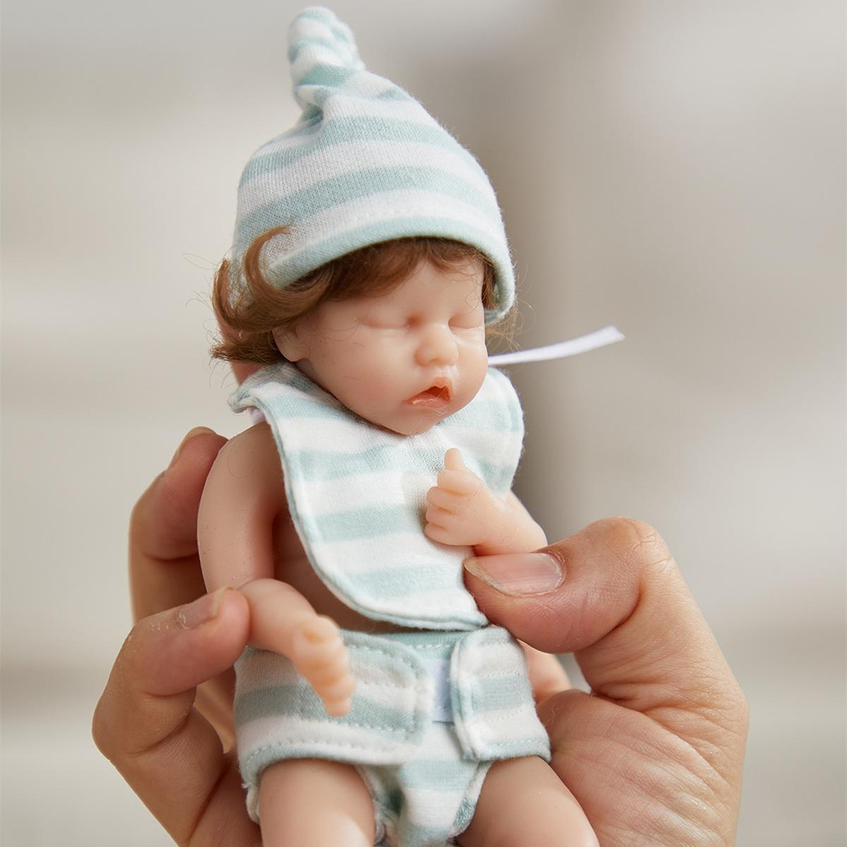 

Мини-6-дюймовая силиконовая кукла Силиконовая кукла для ванны всего тела Реалистичная кукла для девочки 6 inch