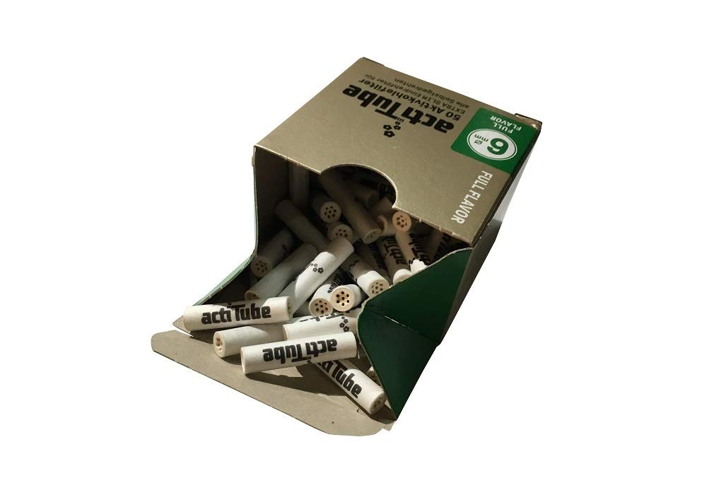 actitube actitube EXTRA SLIM activated carbon filter white small (50 pieces) [item]
