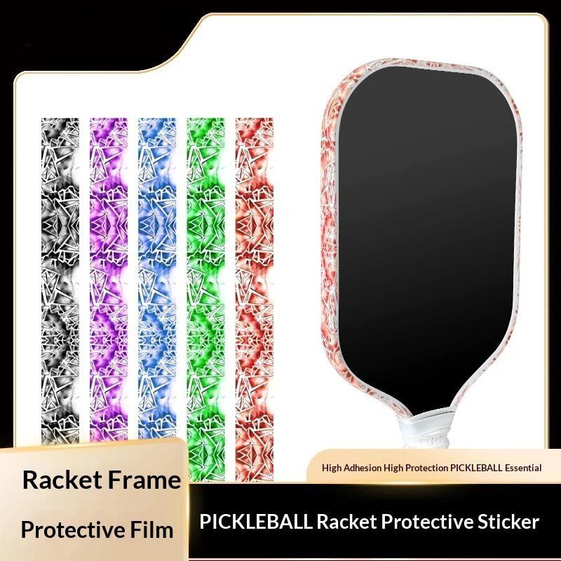 16Mm Pickleball Racket Edge Sticker Scratch-Proof Shock Absorption Paddle Head Edge Tape Anti-Fall Durable Frame Protective Tape