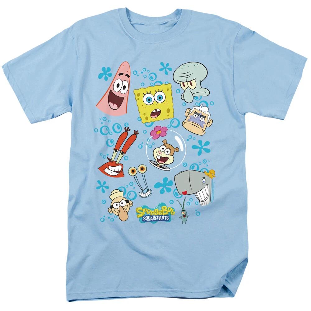 SpongeBob SquarePants - Character Faces - Men Children s T-shirt 150
