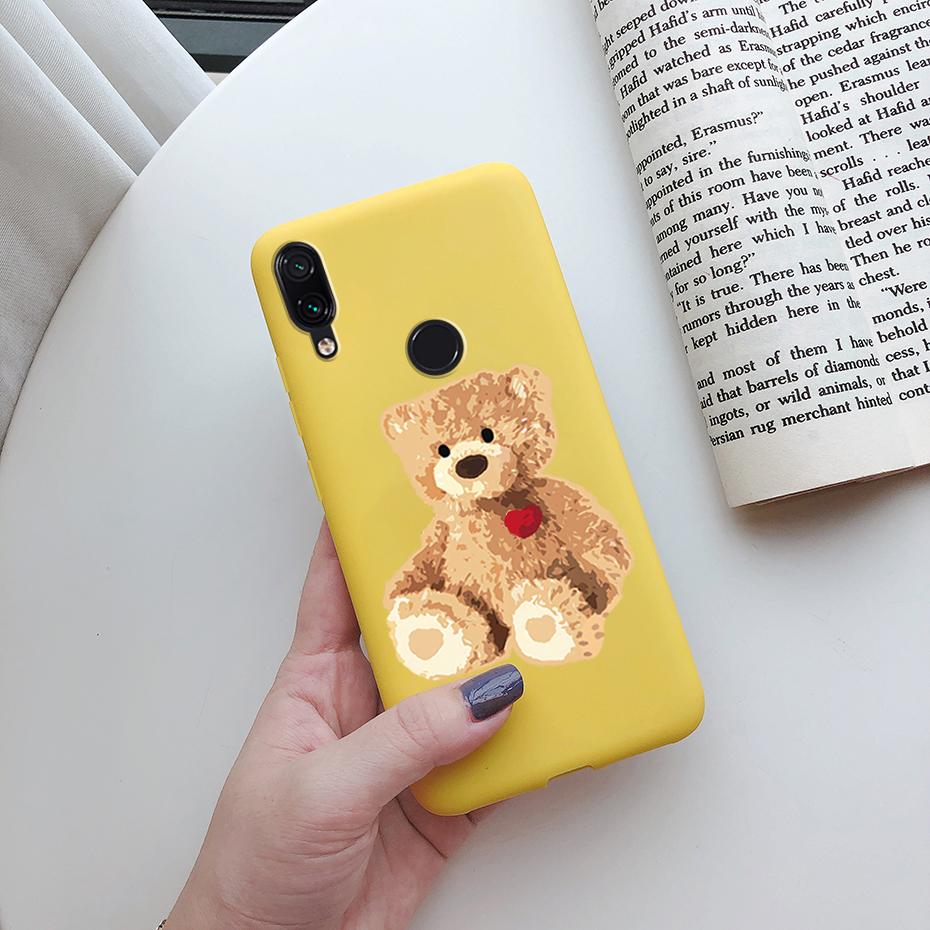 

For Cover Xiaomi Redmi Note 7 Case Silicone Phone Case For Xiaomi Xiomi Redmi Note7 Note 7 Pro Back Case Bumper Shockproof Cover Redmi Note 7 темно-коричневого
