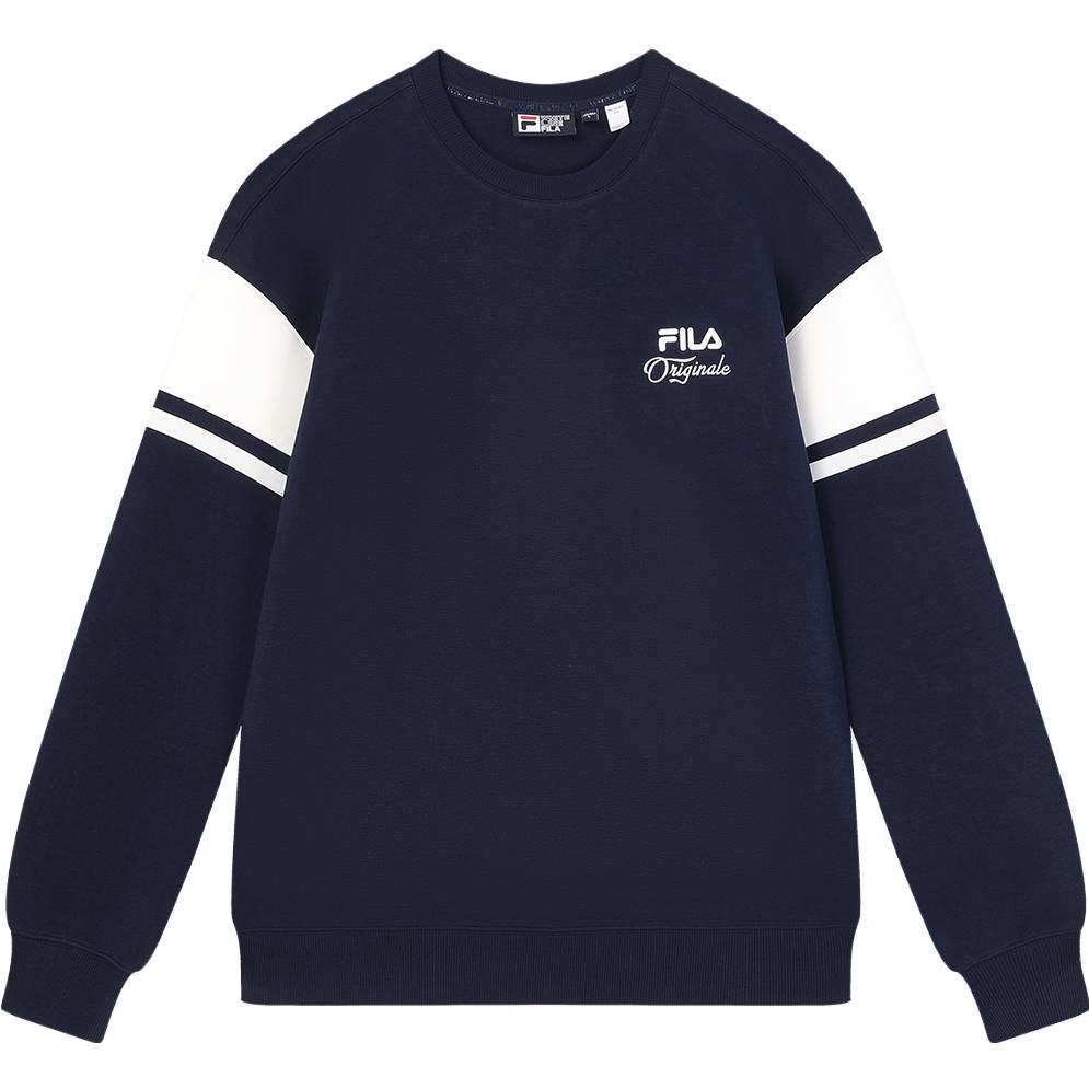 New FILA Sweatshirt Men's Legend Blue F11M349203FDB
