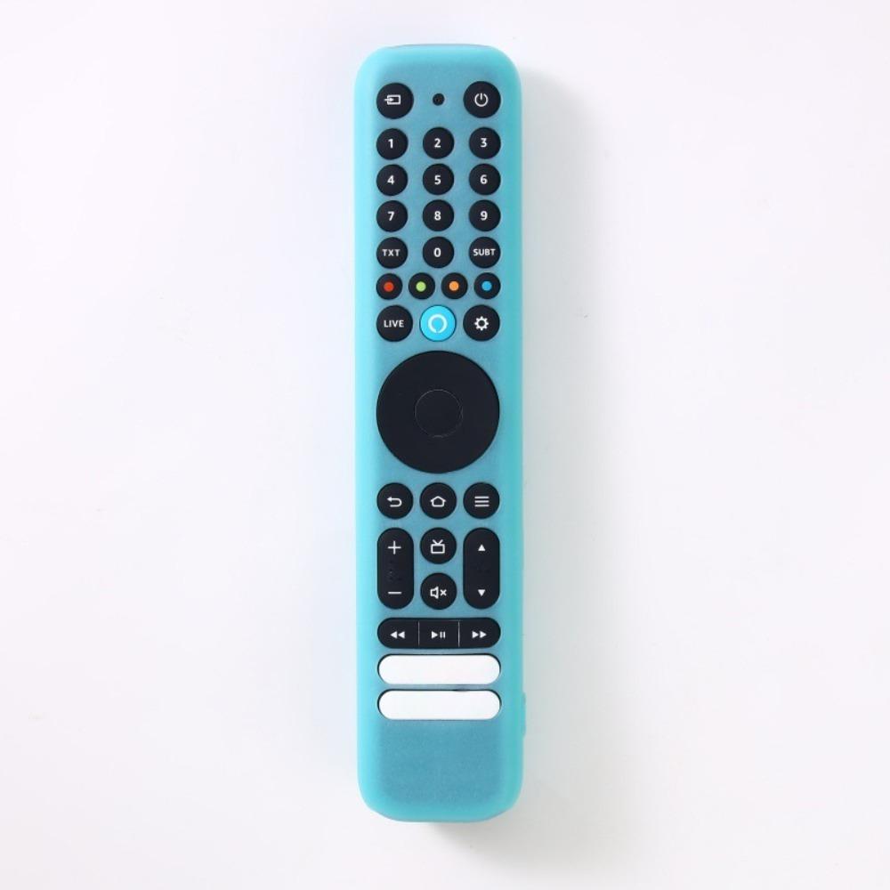 High Quality Silicone Protective Case with Lanyard Protector Remote Controller Cover Shockproof Soft Shell for TCL RC716/RC833