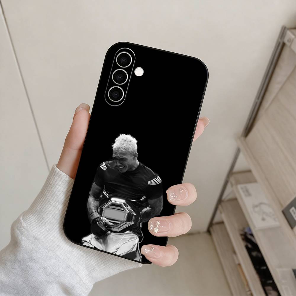 Charles Oliveira Phone Case For Samsung Galaxy A73,A72,A71,A70,A53,A52,A51,Others Soft Black Cover