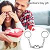Magnetic Suction Couple Keychain Symbolize Love with Exquisite Design Commitment Keychain Valentine Gifts for Boyfriend Girlfriend
