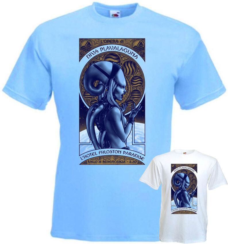 The Fifth Element v14 T-shirt white sky blue movie poster all sizes S5XL S