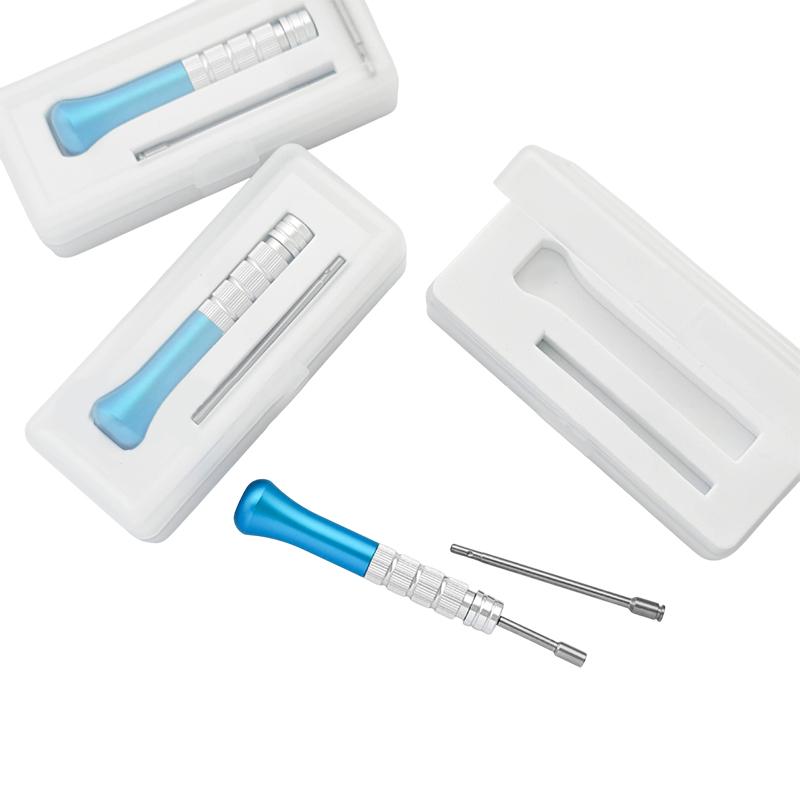Dental Micro Implant Screwdriver Kit Mini Screw Driver Self Drilling Handle Wrench Titanium Dentist Material Surgical Equipment