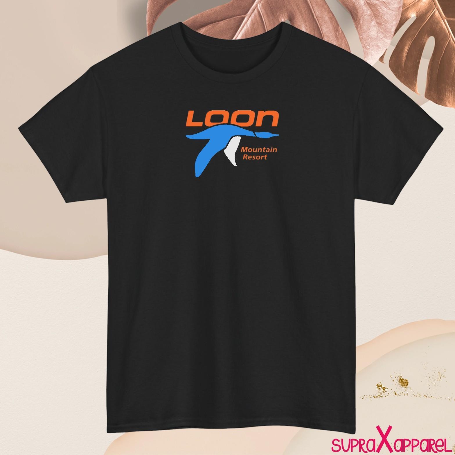 Resort  Skiing  Logo  Mens  Cotton Unisex T-Shirt S