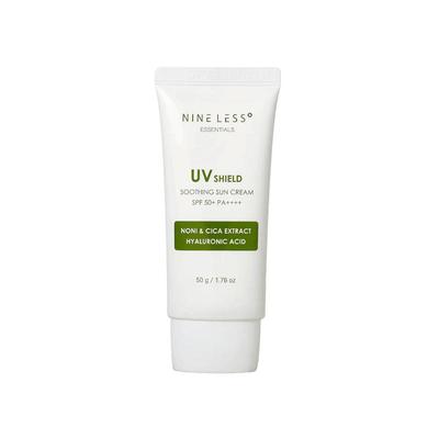 [NINE LESS] Esansiyel UV Kalkanı Yatıştırıcı Güneş Kremi SPF 50+ PA++++ 50g