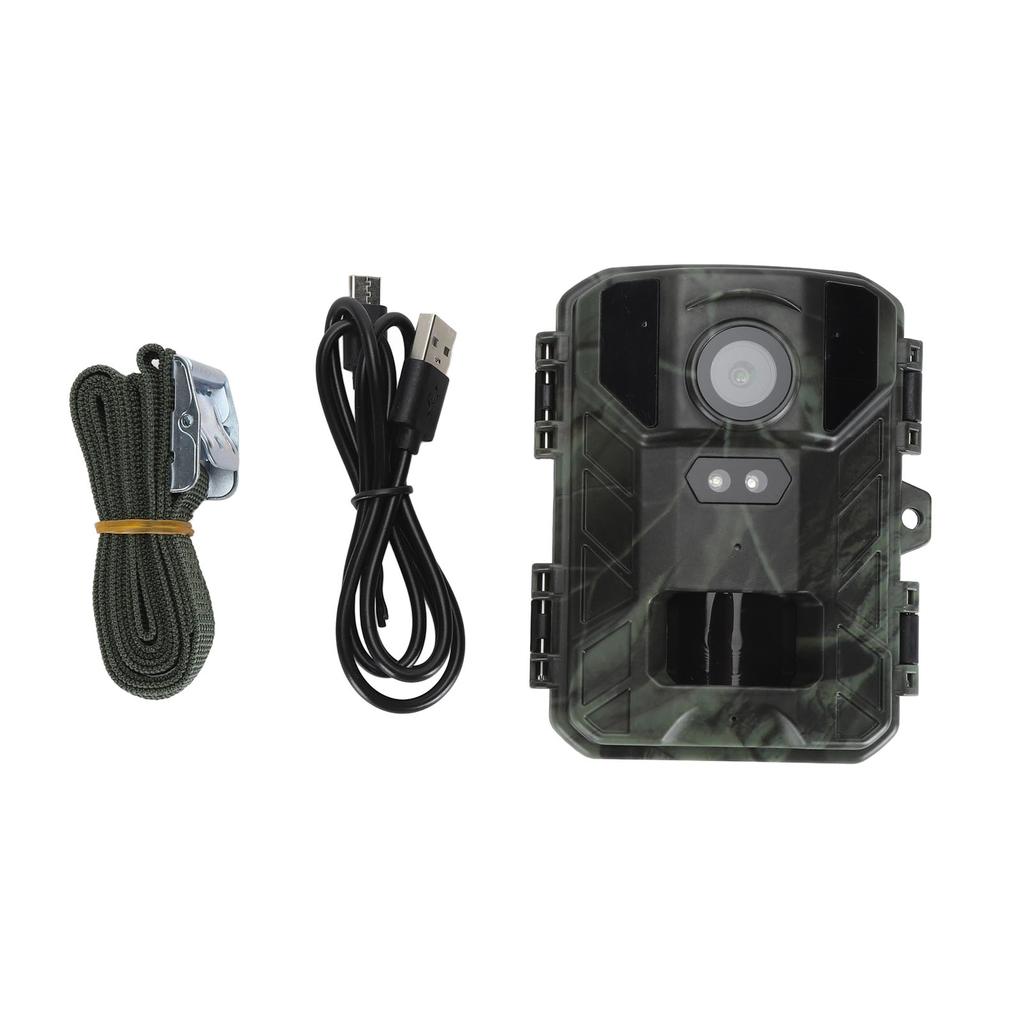 Trail Camera 4K 50MP HD 0.3S Triggering Speed Night Vision IP65 Waterproof Wildlife Camera for Animal Observation