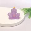 Resin Luminous Castle 4 Styles Colorful 3D Castles Minaitures for Scrapbook DIY Accessories Home Decor Dollhouse Accessories