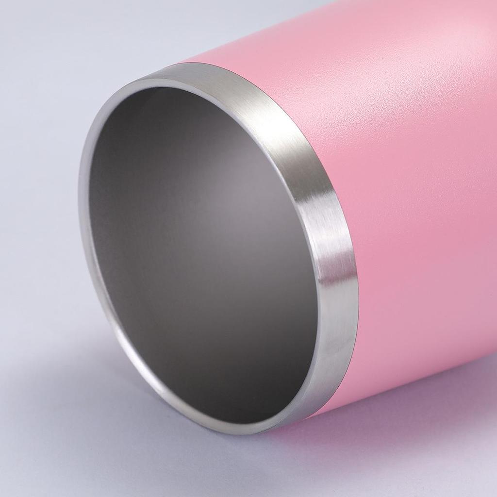 12oz U-Shaped Eggshell Stainless Steel Thermos Cup, Double-Layer Vacuum Insulated
