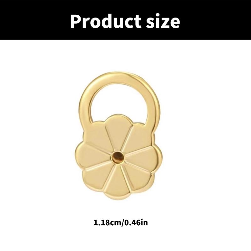 10 Stück Bequeme Ohrstecker-Stöpsel für Damen Mädchen Ohrrücken Ersatz Schwere Ohrring-Stütz-Accessoires