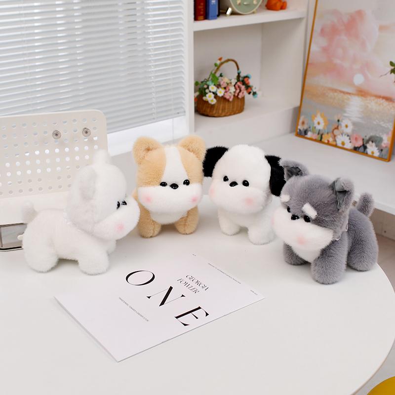 Kawaii Dog Plush Toys Stuffed Animals Dog Pillow Children Toys Accompany Sleep Toy Doll for  Kids Baby Girls Boys Birthday Gifts