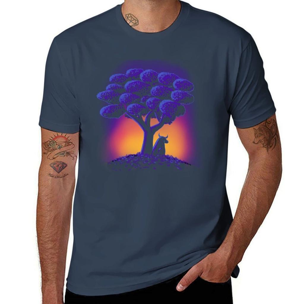 Ferdinand the Bull TShirt Daily Casual Short Sleeve Tee Shirt
