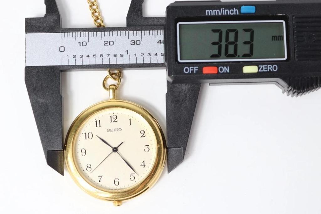 [USED] SEIKO 7N01-9A00 Vintage Pocket Watch