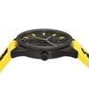 Watch Black Dial Stainless Steel Sapphire Glass Quartz 42MM Swiss Watch VE3H00222 Yellow [Versace] V-VERTICAL Men's [Item]