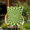 1PC Vortex PatternOutdoor Flannel Blanket - Soft Plush Decor for Picnics, camping, Bedroom, Playroom, Office, or Lunch Break 1286A