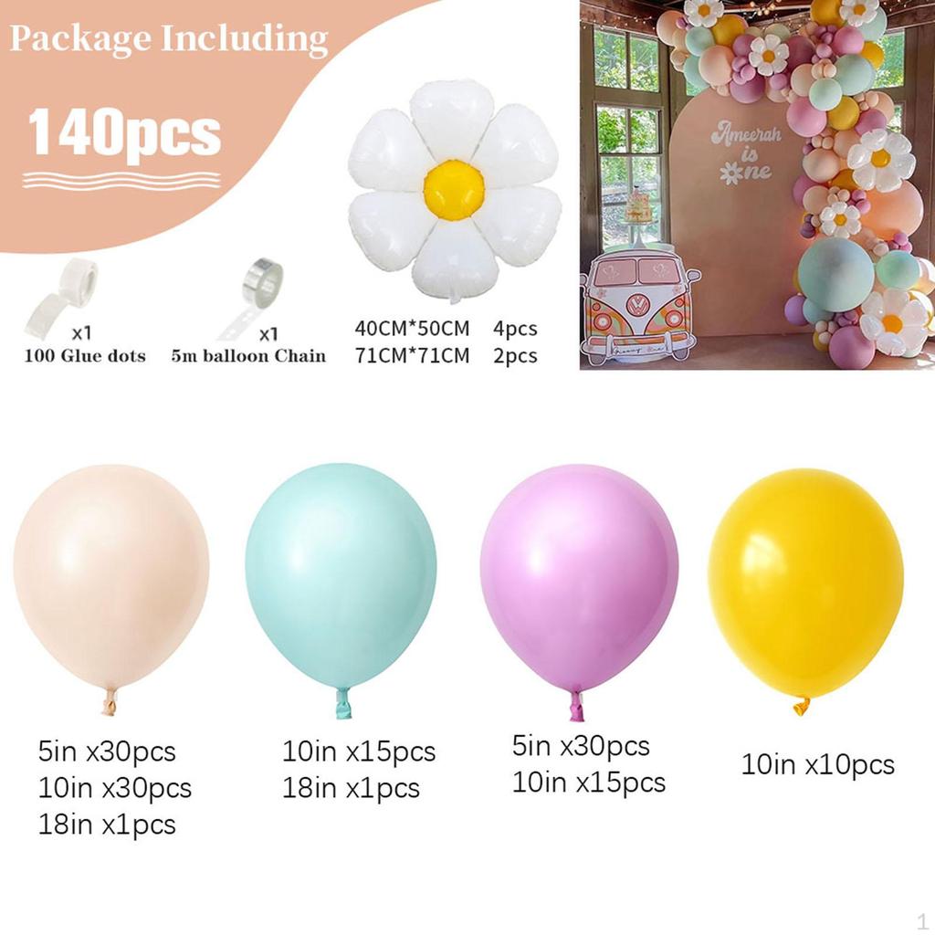 Balloon Garland Arch Set Latex Balloons Party Pastel for Wedding, Engagement,