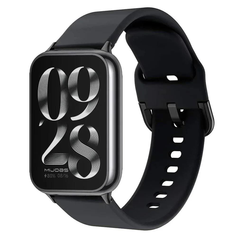 Silikonarmband für Xiaomi Mi Band 8 Pro, Ersatzarmband für Damen und Herren, Sport-Smartwatch, Armband, Uhrenarmband für Redmi Watch 4