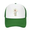 Grace Filled Floral Cross Blessing Mesh Baseball Cap Casual Hat Outdoor  For Womens Unisex FeUnisex