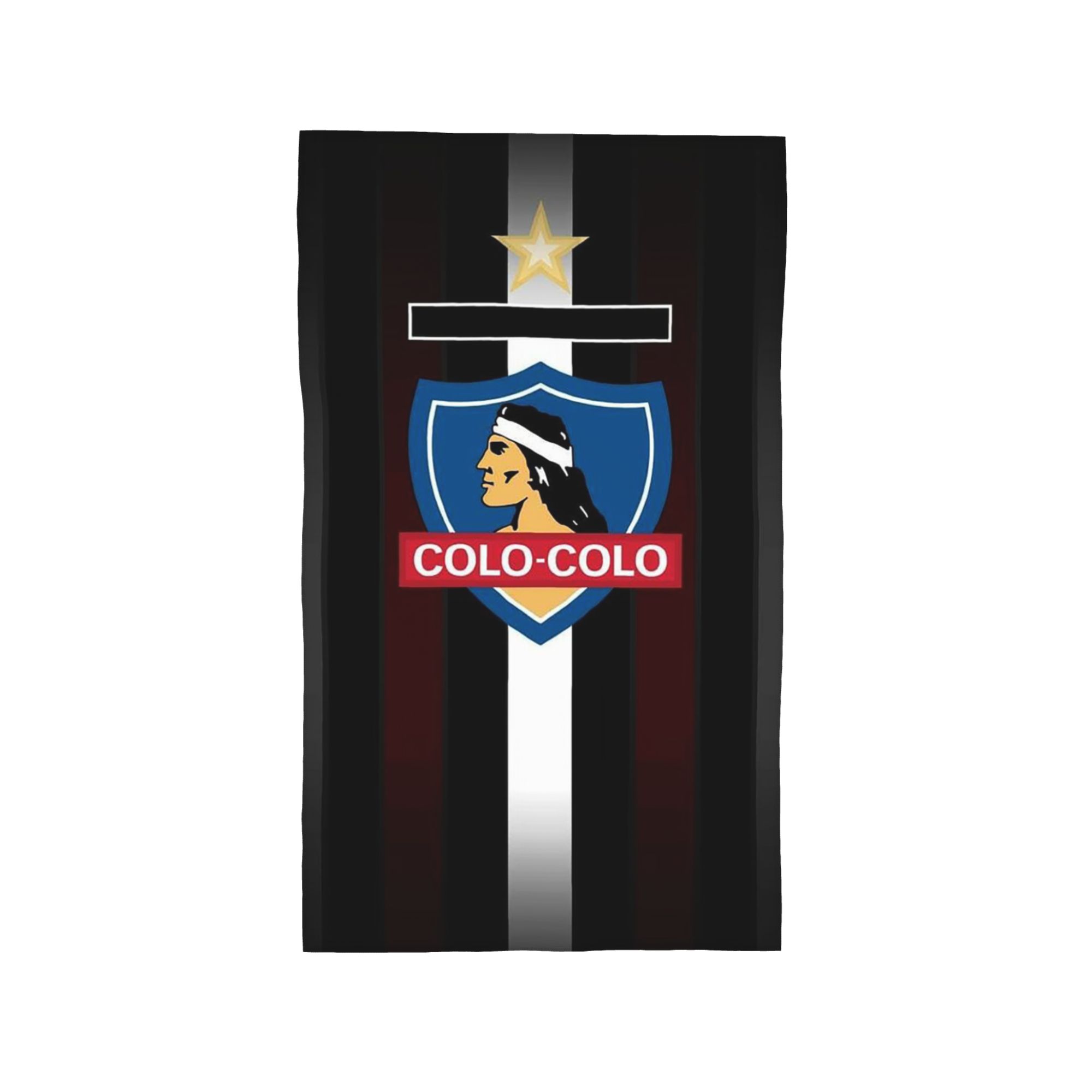 

Golden Colo-Colo Campeon DE Chile Soft Face Towel Quick Dry Pool Bath Cotton Towels Absorbent W30*H60(CM)
