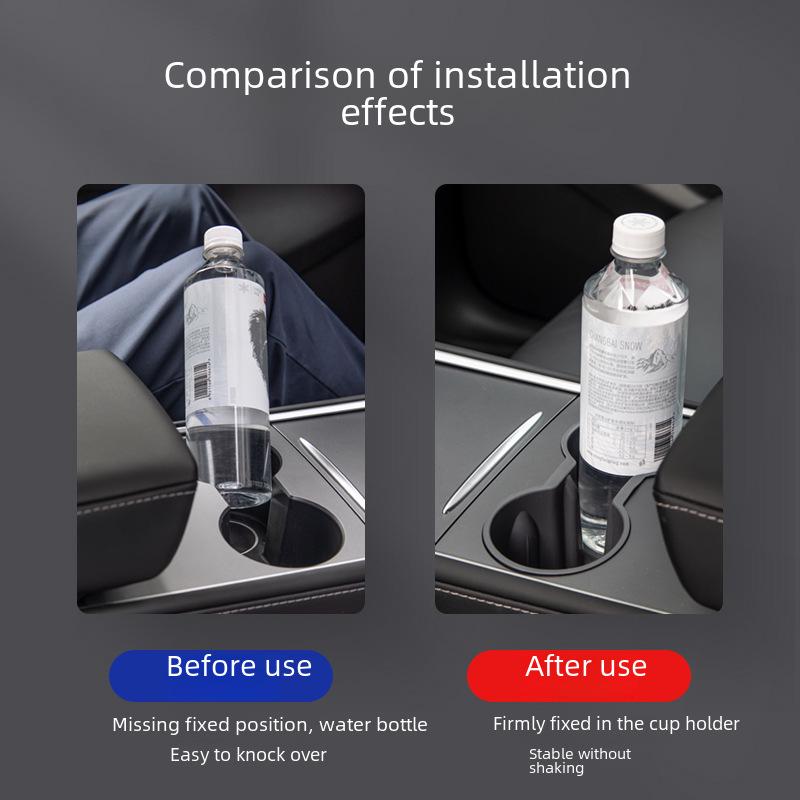 Tesla Model 3/Y Central Console Cup Holder & Limiter