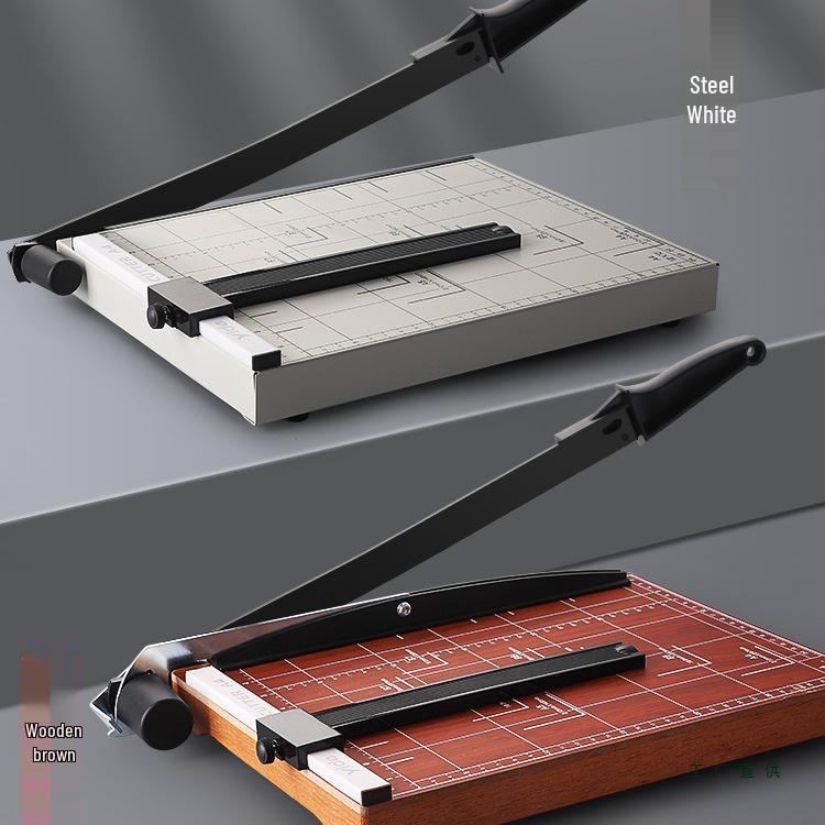 Manual Guillotine Paper Cutter for A3/A5, Photos, and Business Cards