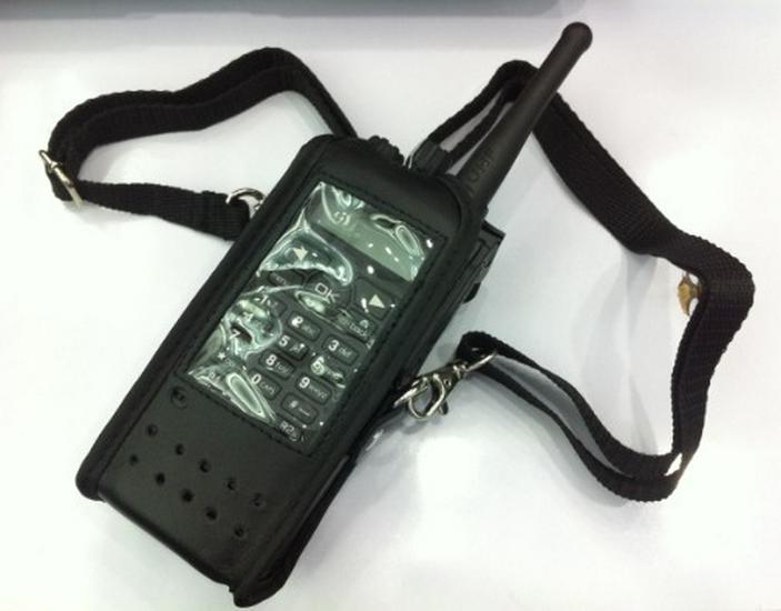 Leather Case for Motorola XIRP8200 and XIRP6550 Walkie-Talkies