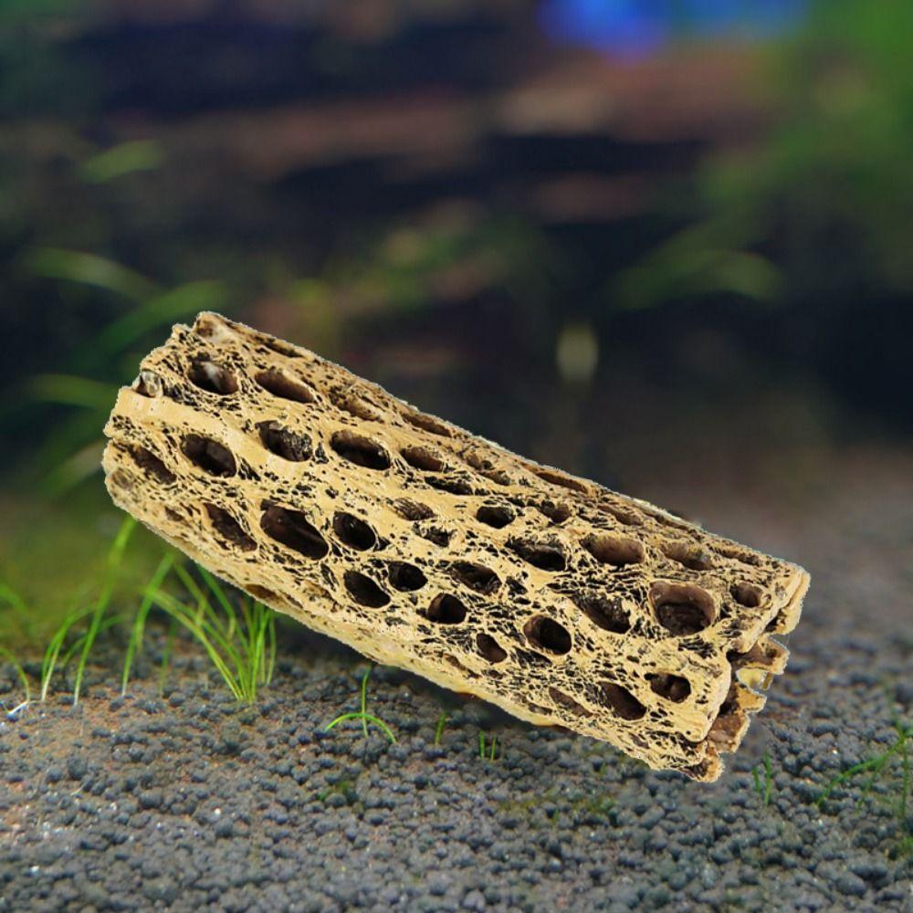 Simulation Shrimp Hiding Cave Trunk Shape Shrimp Shelter Fish Shrimp Dodging House  Aquarium