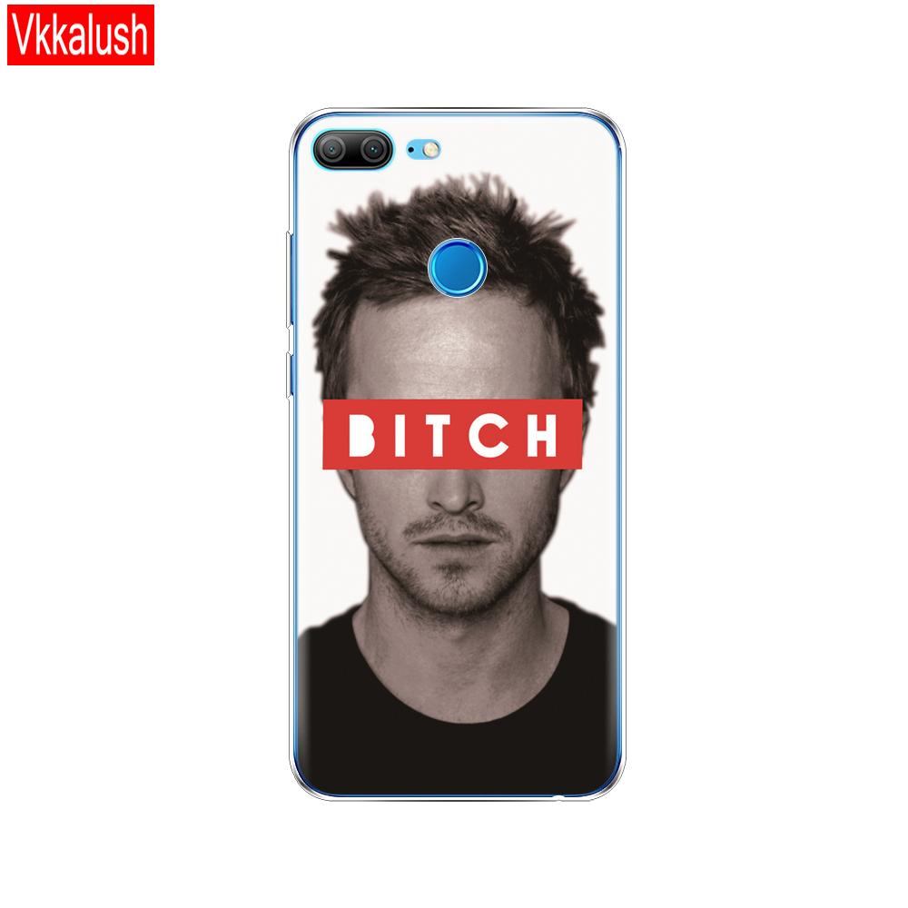 Hülle Handyhülle für Huawei Honor 9 Lite weiches TPU Silikon Rückseite 360 Vollschutz Druck transparent Coque Shell