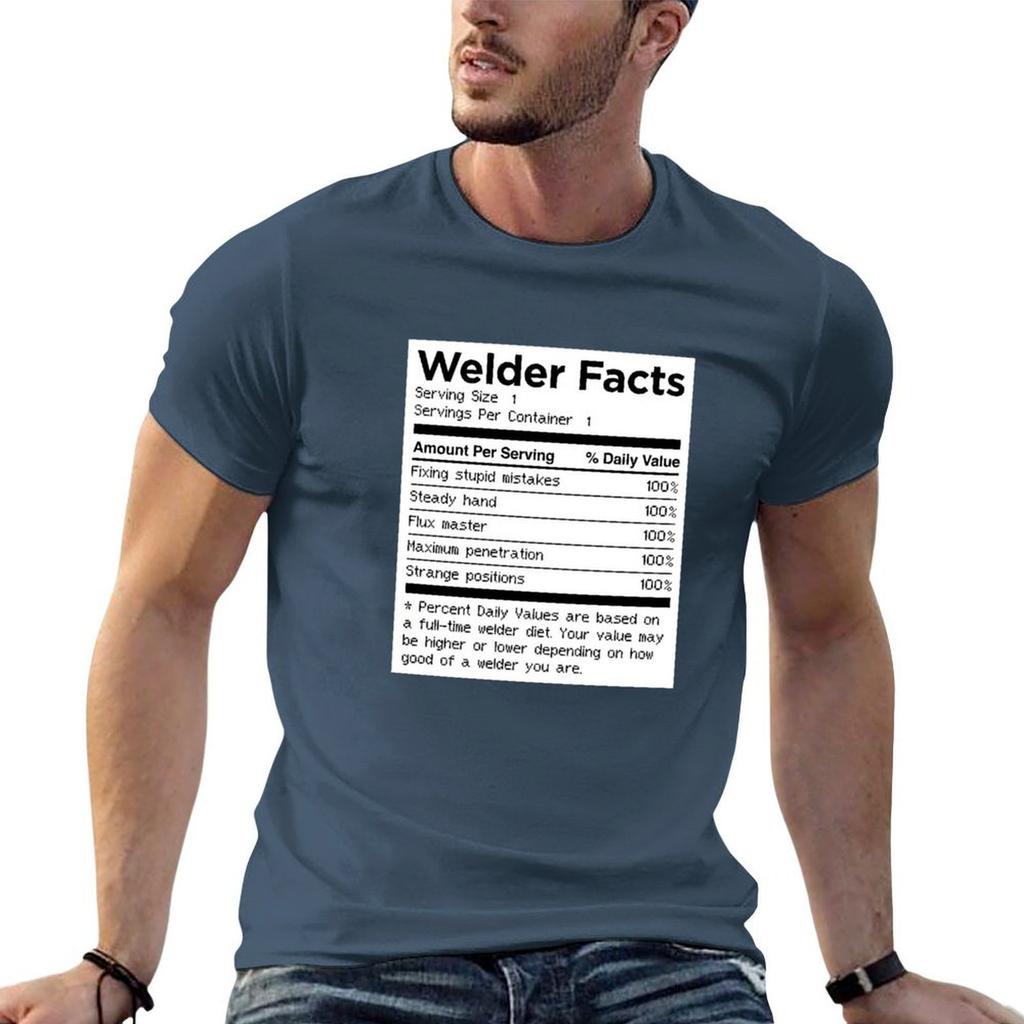 Welder Facts Funny Welding Gift TShirt Work Wear Short Sleeve TShirt