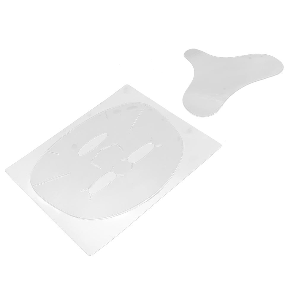 2 In 1 Facial Chest Pad Set Reusable Silicone Home Face Wrinkle Pads Patches Set
