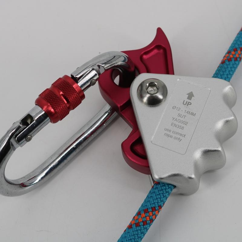Safety Climbing Rope Grab Tree Arborist Rock Climbing Lanyard Protecta Equipment Mountaineering Rappelling Device