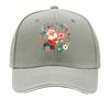 Whimsical Valentine Gnome Bloom Hear Sandwich Baseball Cap Sun Cap Outdoor Workouts Hat
