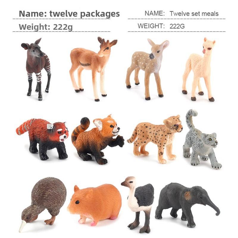 Cheetah Animal Model Collection Pvc Mini Figures For Dioramas And Home Decor