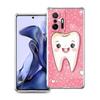 Transparent Phone Case for Xiaomi Mi 14 13 12 11 Ultra 13T 12T 11T Poco X3 NFC F3 F6 Pro Lite 5G Soft TPU Shell Dentist Tooth