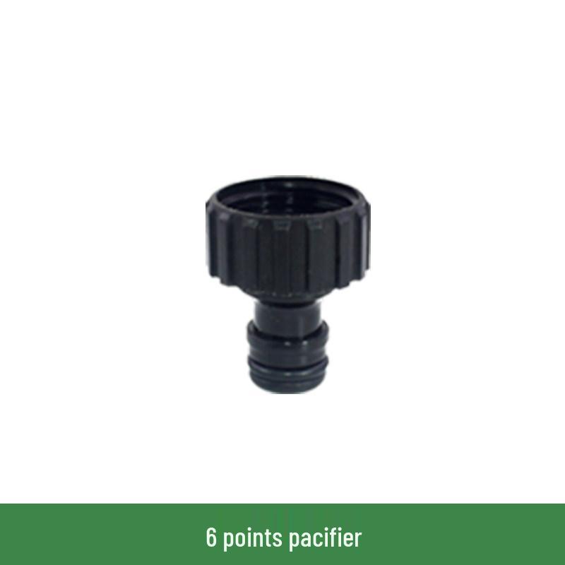 4-Point Plastic Alloy Nozzle Base with 6-Point Triangle Bracket for Garden Tripod Stability