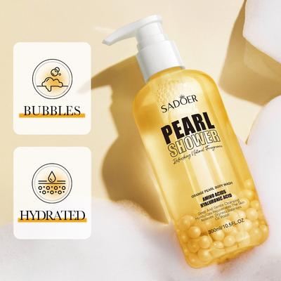 Orange Pearl Body Wash 300ml Cleansing Fragrance Body Wash