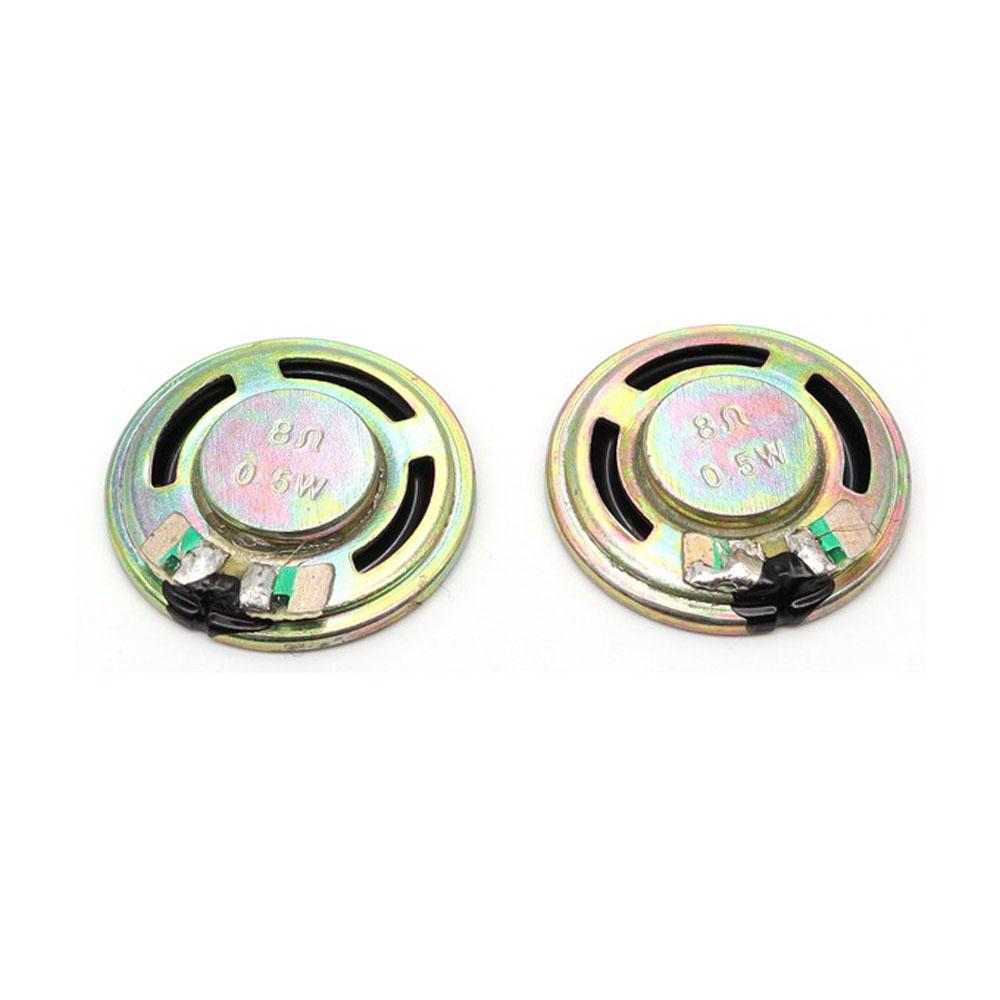 5ks 0,5W 8 Ohm Reproduktor Hlasitý reproduktor Průměr 23mm Malá trubka 0,5 watt 8R Tloušťka 5MM pro Hračky/Měřič krevního tlaku