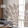 Perdele din tul cu flori Dahlia Sufragerie Bucătărie Perdele din șifon Dormitor Balcon Perdele transparentă Decor de casă la modă