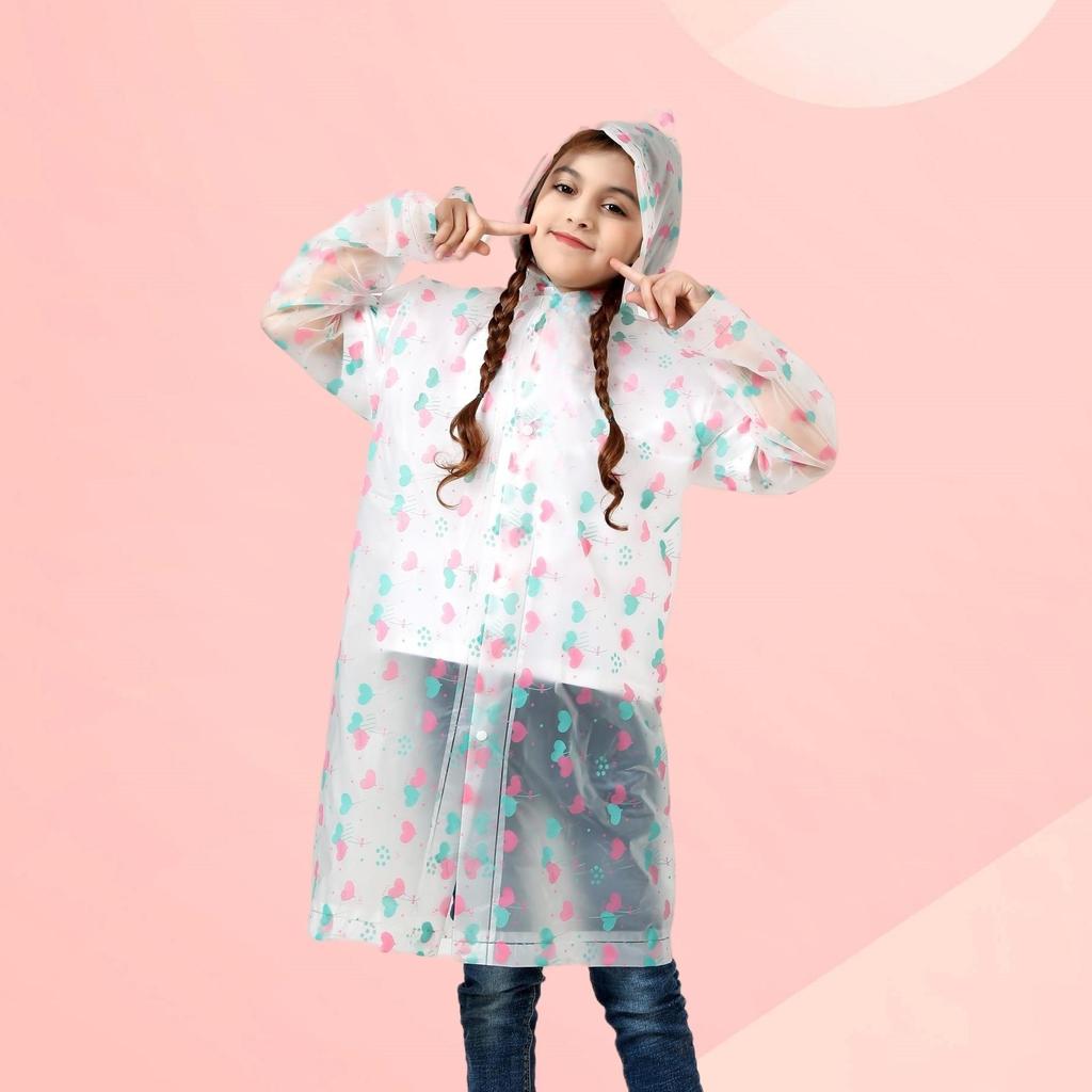 Kinder Regenmantel für Mädchen Jungen Cartoon Kleinkind Regenbekleidung Kinder Transparent Wasserdicht Regenjacke Meerjungfrau Poncho