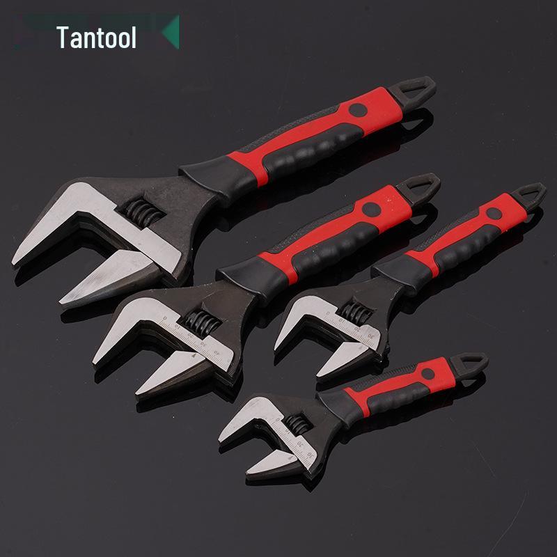 Tanlihuo Multi-Functional Short Handle Adjustable Wrench for Kitchen and Bathroom Disassembly.