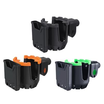 Stroller Cup Holder with Phone Holder Universal Bottle Holder Easy Installation Used for Motorcycles Wheelchair Bike