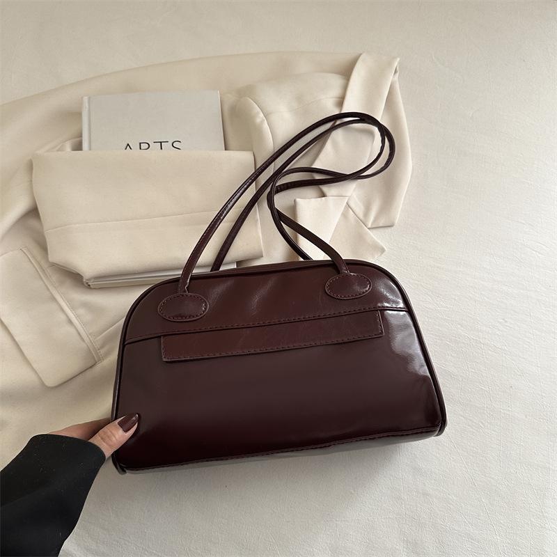 

Женская мода весна 2025 года, сумка-мессенджер и сумка для боулинга кофейный