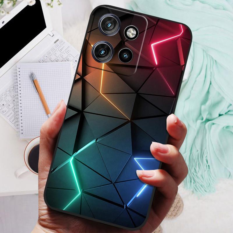 Für Motorola Edge 50 Neo 5G Hülle Löwe Wolf Silikon Weiche Rückabdeckung Für Motorola Moto S50 edge50 Handyhülle Schutzhülle