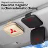 Car Glasses Clip, Glasses Holder, Card Storage Clip for Mitsubishi Pajero Sport Eclipse Cross L200 Colt Delica Ralliart Triton